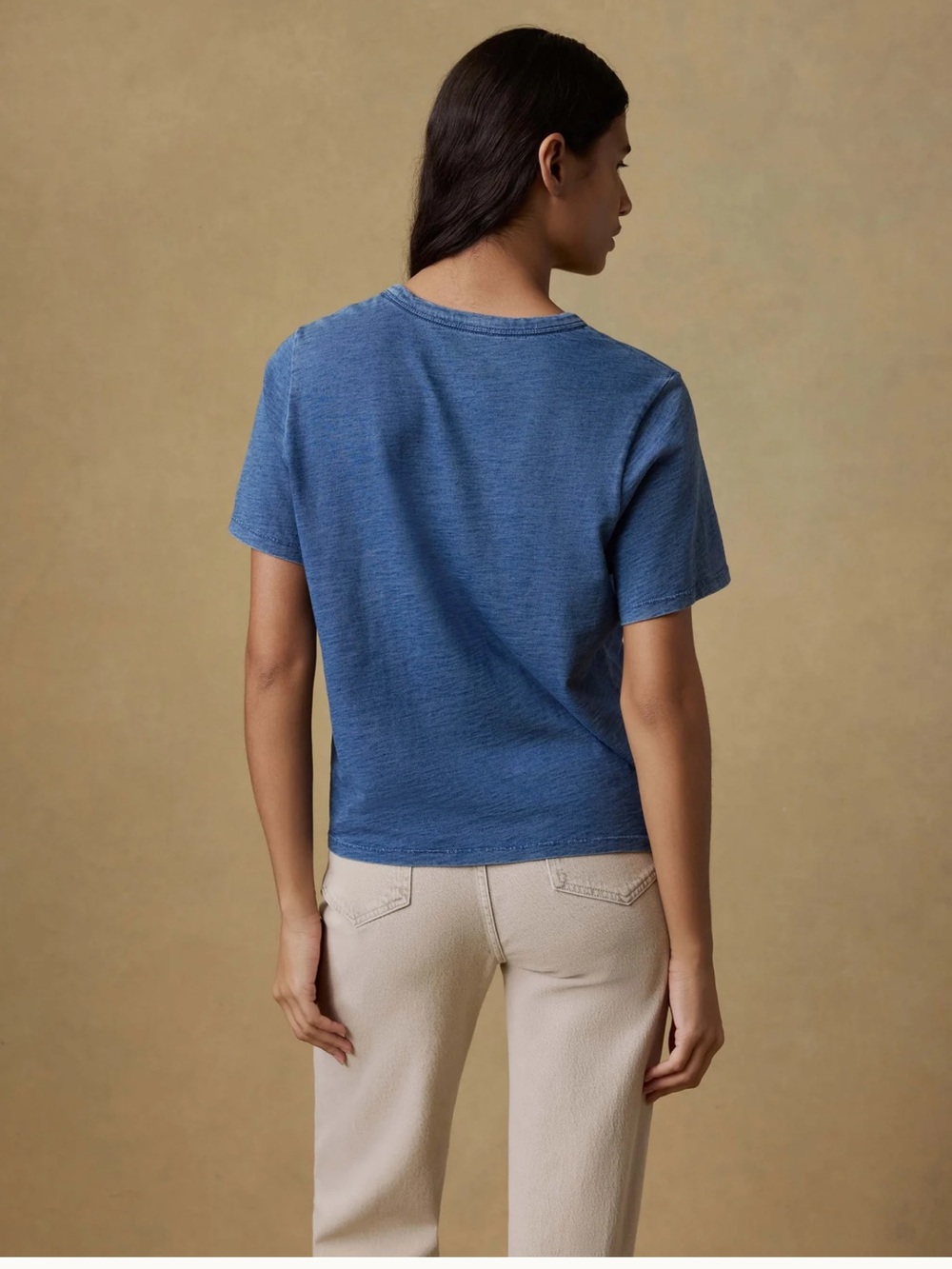 Faherty Sunwashed Regenerative Short Sleeve Tee - Picture 2 of 16